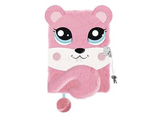 Karvased märkmikud lukuga