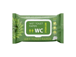 Mitrais tualetes papīrs