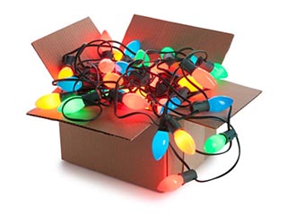 Elektriskie svečturi, lampiņas