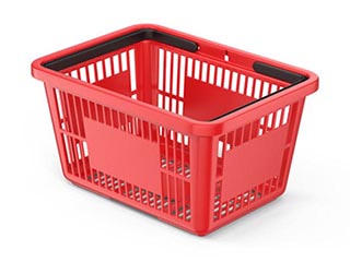 Shop trolleys & baskets