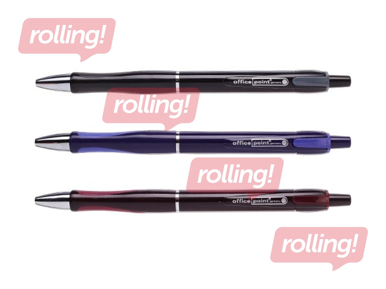 Lodīšu pildspalva Office Point, DK-621, zila