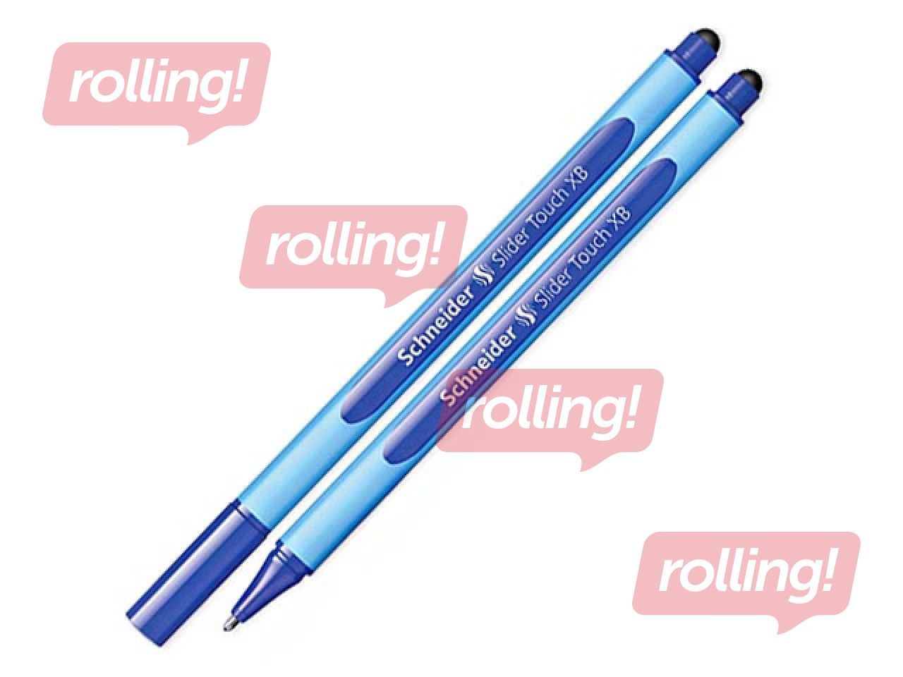 Lodīšu pildspalva Schneider Slider Edge F, 0.7mm, zila