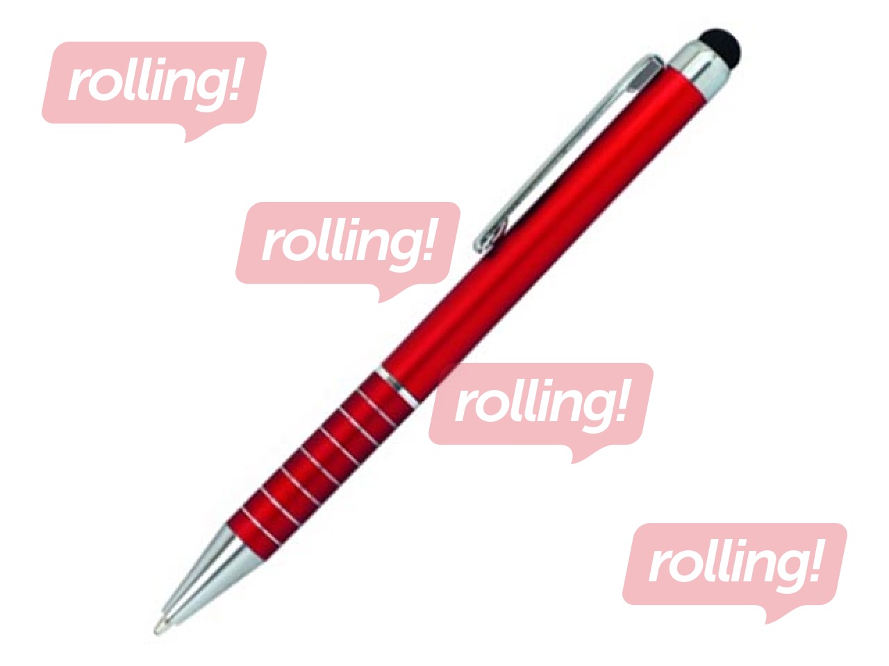 Lodīšu pildspalva - ekrānzīmulis Grand GR-3608, 0.7mm, zila