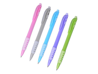 Lodīšu pildspalva Concorde Cindy, asorti krāsas, zila tinte