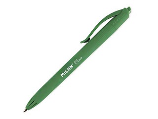 Retractable Ballpoint pen Milan P1 touch, green