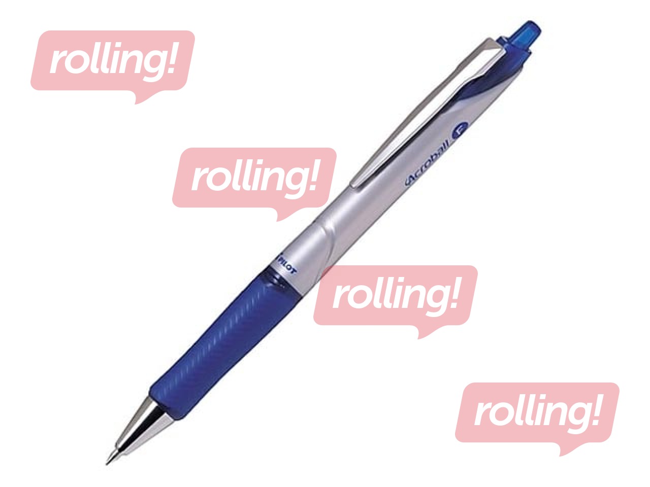 Lodīšu pildspalva Pilot Acroball, zila, 0.7mm