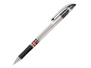 Ручка Unimax Maxflow GP Clear, 0.7mm, чёрная