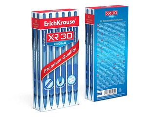 Lodīšu pildspalva ErichKrause XR-30 Original, zila
