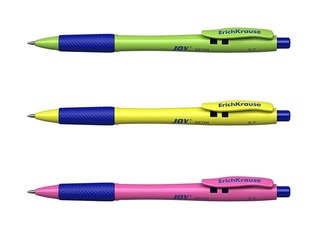Lodīšu pildspalva ErichKrause JOY Neon, zila