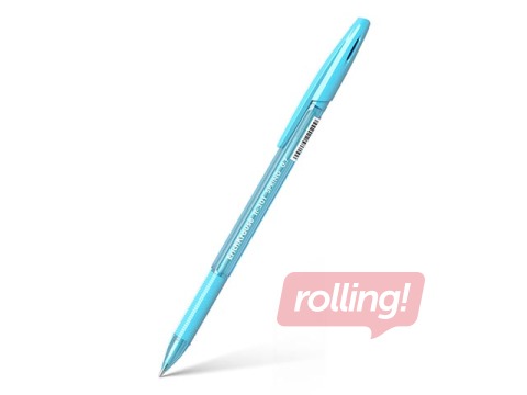 Ручка шариковая ErichKrause R-301 Spring Stick&Grip, 0.7мм, цвет чернил синий