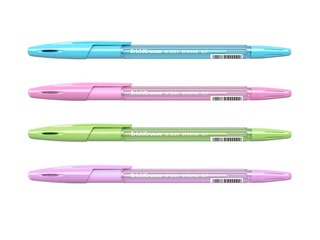 Ручка шариковая ErichKrause R-301 Spring Stick&Grip, 0.7мм, цвет чернил синий