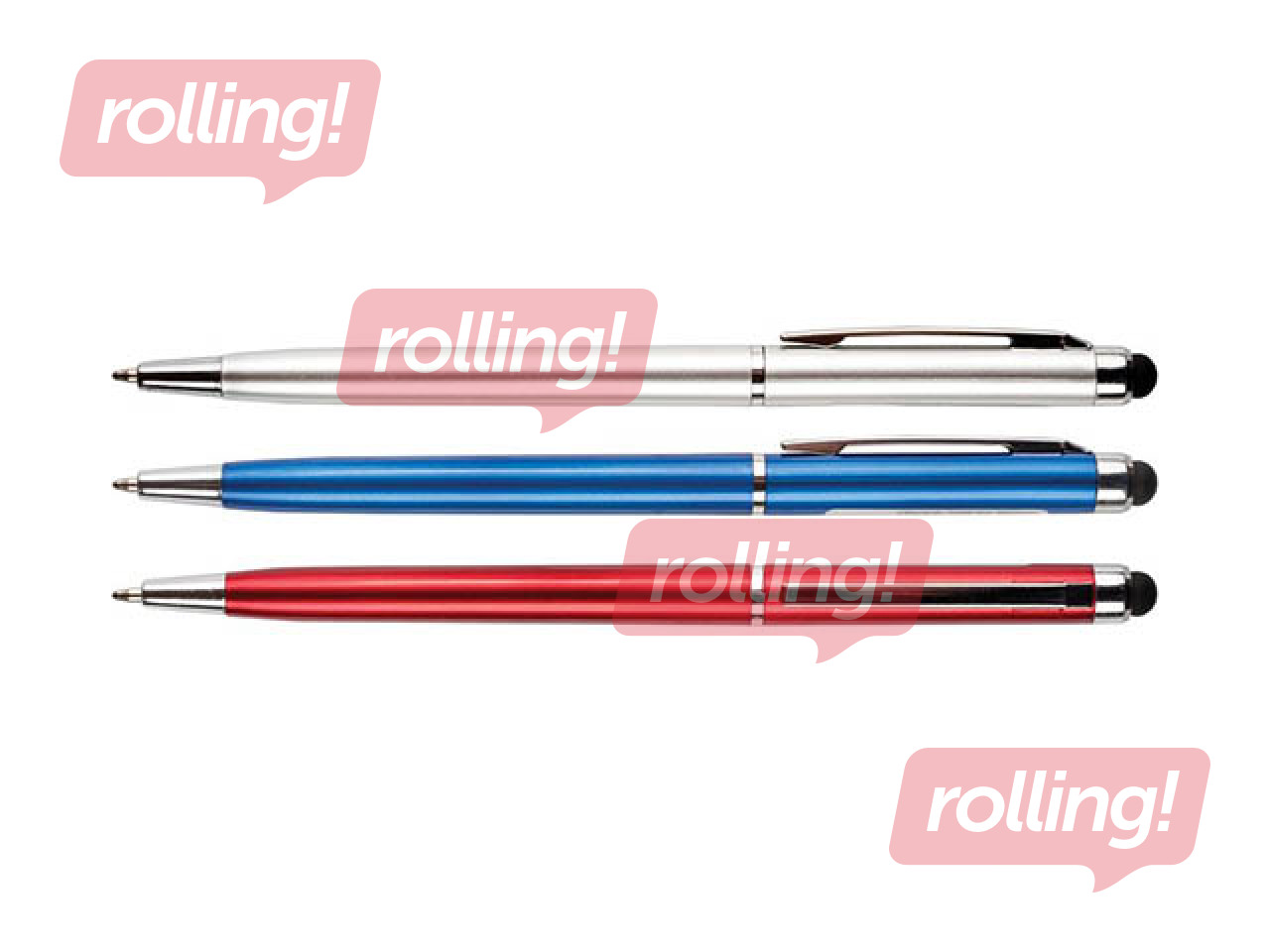 Авторучка шариковая поворотная, Centrum Touch Pen, 0.7mm, синяя