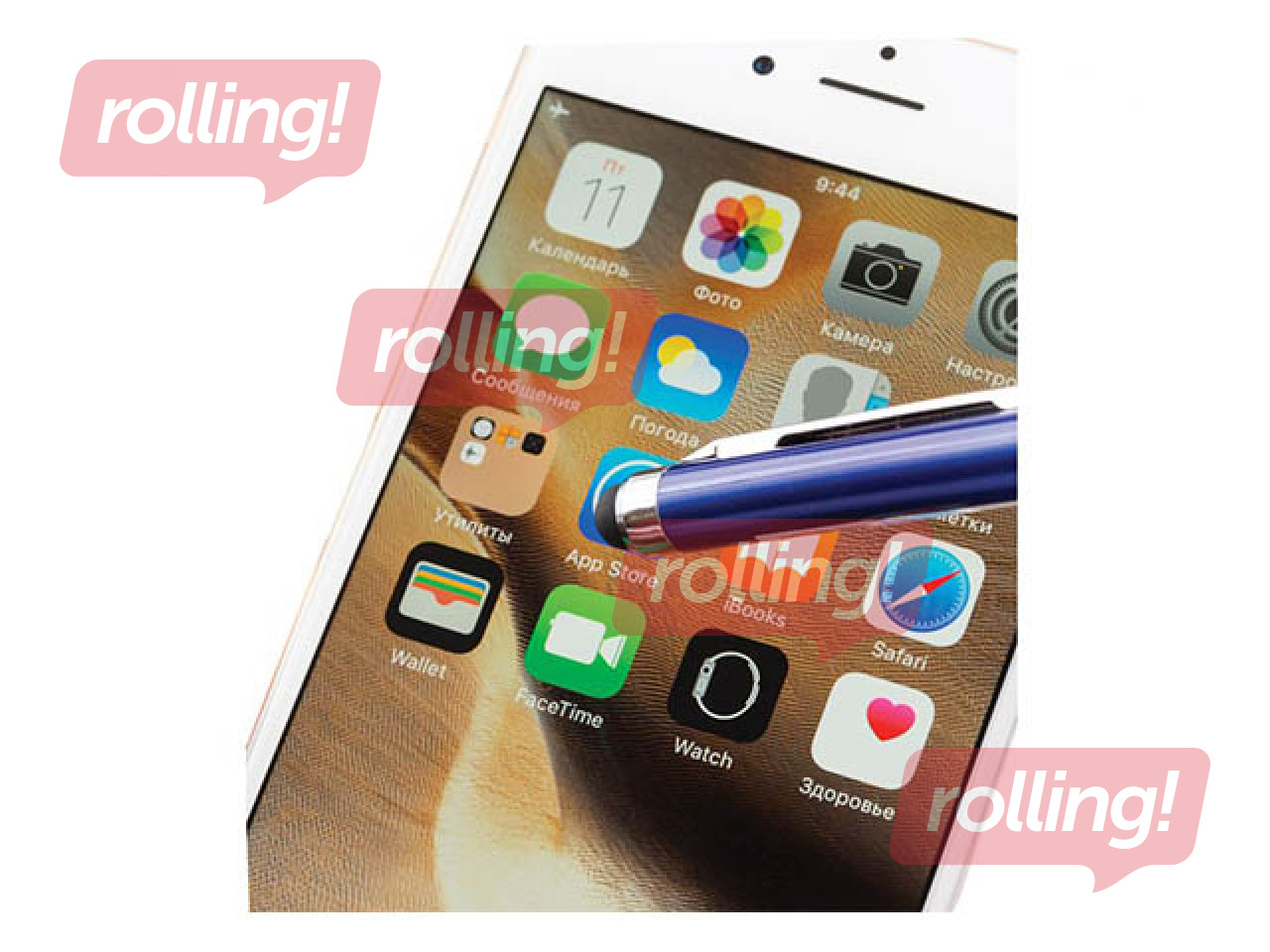 Авторучка шариковая поворотная, Centrum Touch Pen, 0.7mm, синяя