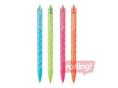 Ballpoint pen Concorde Capri, assorted colors, 0.6mm, blue