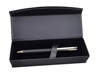 Lodīšu pildspalva Concorde Boss, 1mm, melns korpuss, zila