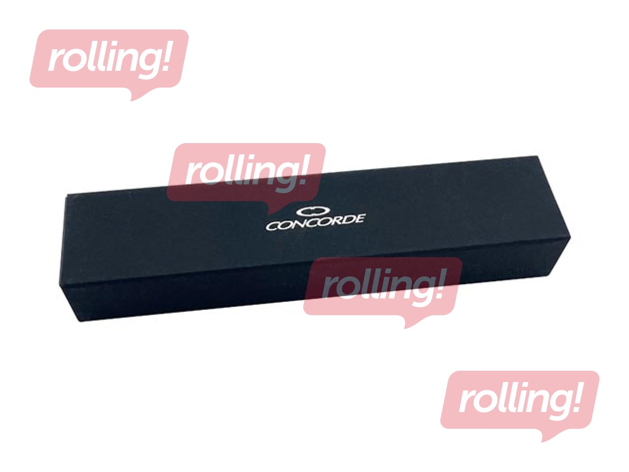 Lodīšu pildspalva Concorde Octopus, 1mm, melns korpuss, zila