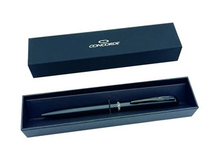 Pastapliiats Concorde Octopus, 1mm, must, sinine tint