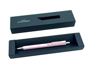 Lodīšu pildspalva Concorde Havana, 1mm, rozā korpuss, zila