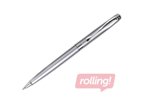 Lodīšu pildspalva Forofis dāvanu kastē, sudraba, zila tinte, 0.7mm