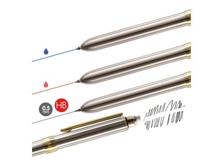 Lodīšu pildspalva ar 4 funkcijām Milan