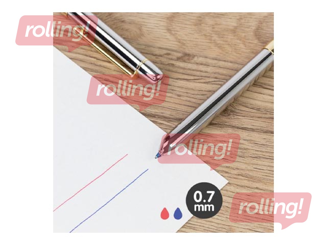 Lodīšu pildspalva ar 4 funkcijām Milan