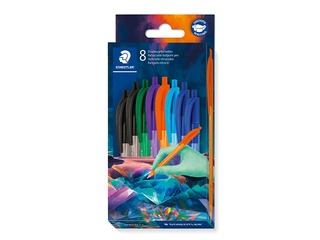 Ballpoint pen set Staedtler, 4230, asorted colours, 1mm