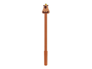 Lodīšu pildspalva Capybara, 0.7mm, zila