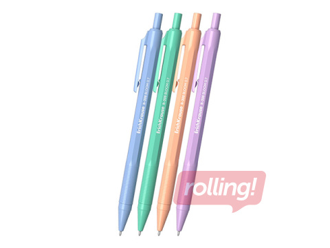 Lodīšu pildspalva ErichKrause, R-305, Matic, Pastel Bloom, zila, 0.7mm
