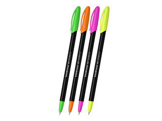Lodīšu pildspalva ErichKrause, Neo, Stick, Accent, zila, 0.7mm