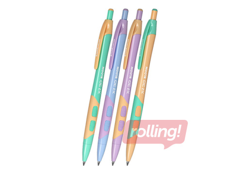 Lodīšu pildspalva Erich Krause XR-30 Matic&Grip Pastel Bloom, zila, 0.7mm