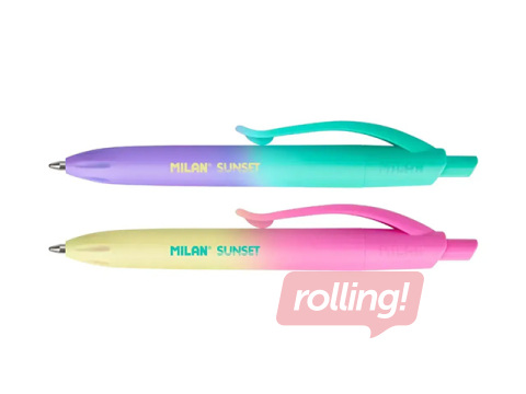 Ballpoint pen mini Milan P1 touch, assorted colours