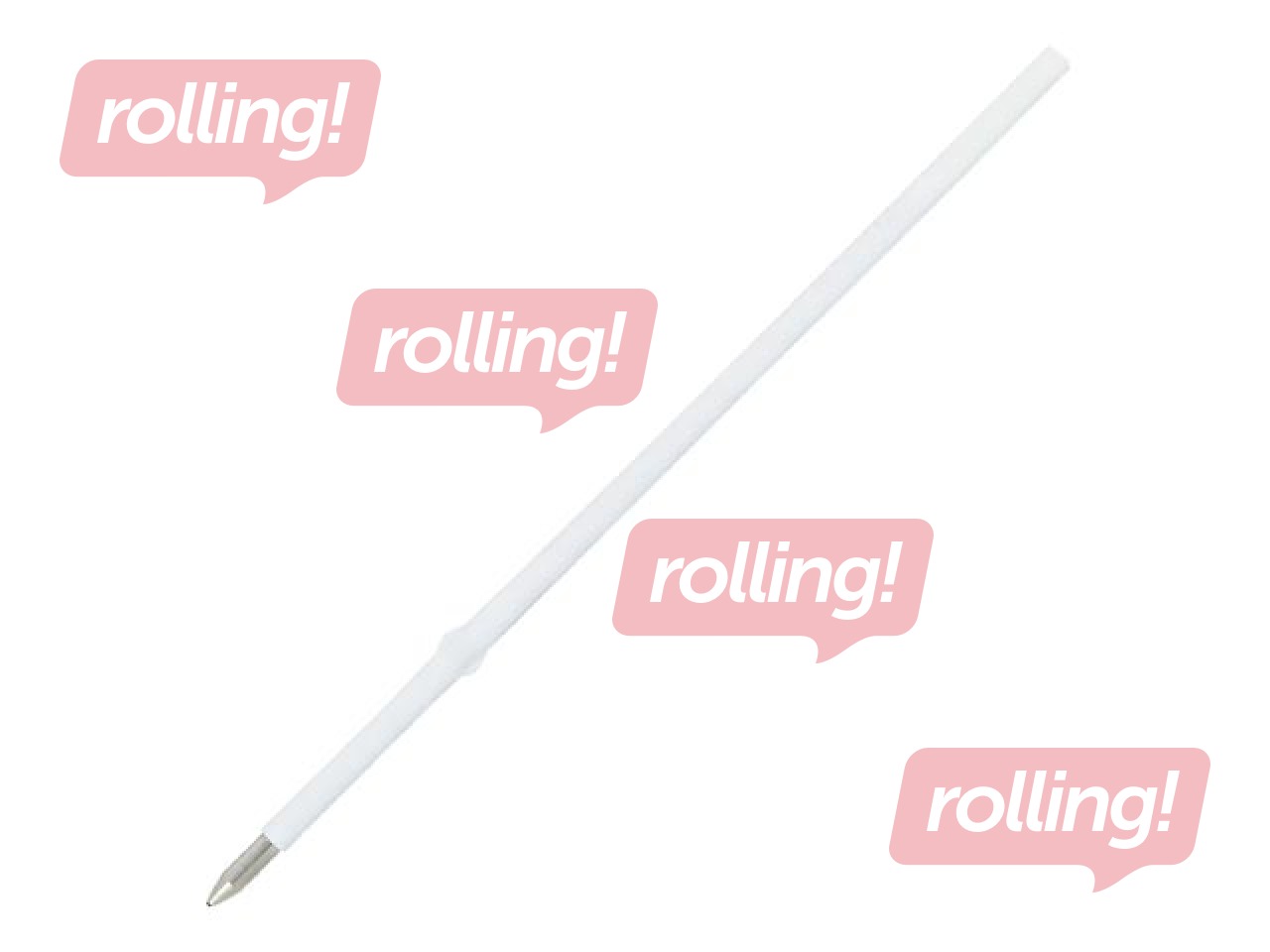 Ballpoint pen refills, Grand, GR-W1, blue