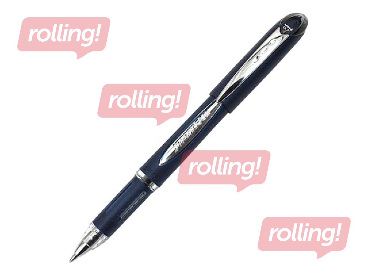 Rolleris Uni Jetstream SX-217, melns