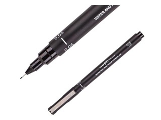 Маркеры Ручка Uni PIN-200 , 0.05мм, черный