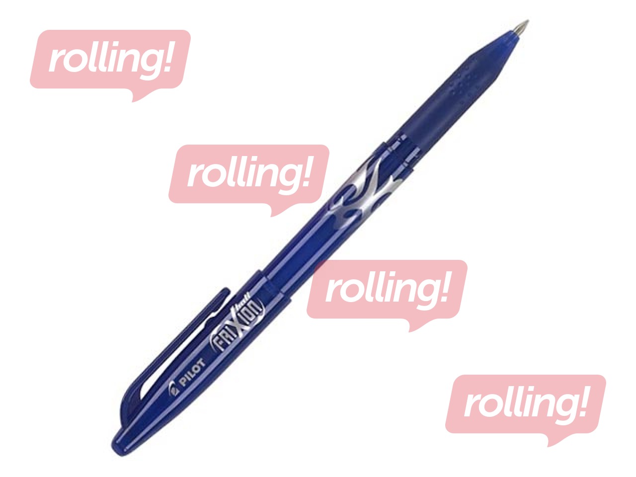 Pildspalva rollers, Pilot Frixion, dzēšama 0.7mm zila tinte 