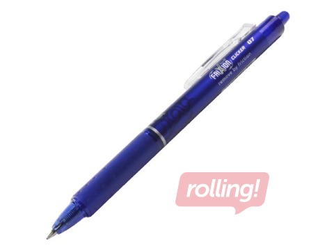 Pildspalva rollers Pilot Frixion Clicker, dzēšama, 0.7mm, zila tinte