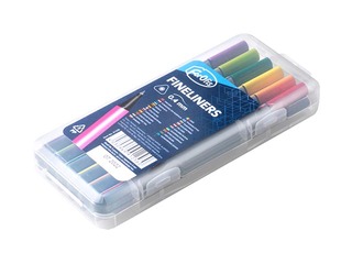Капиллярные ручки Forofis Fineliner, 0.4мм, 12 цветов