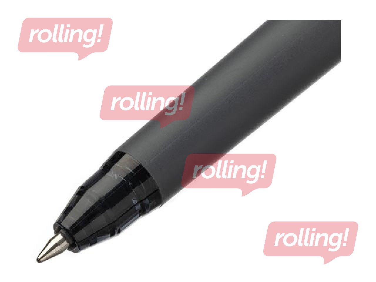 Roller pen Pilot Frixion Clicker Zone, erasable, 0.7mm, gray body, black ink
