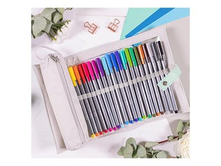 Flomāsterpildspalvu penālis STAEDTLER TRIPLUS fineliner 334, 0.3mm, 20 krāsas