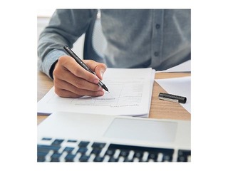 Rolleris SCHNEIDER XTRA, zils, 0.5mm