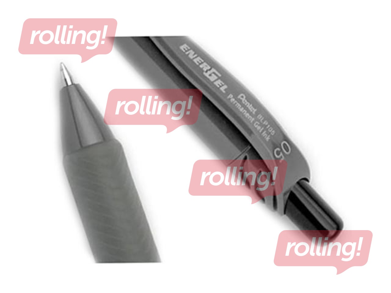 Rolleris Pentel, Document Pen, BLP105, melns, 0.5mm