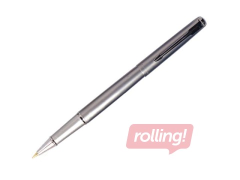 Роллер Forofis в подарочной коробке, серебристый, синий чернила, 0.5мм