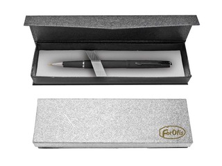 Rolleris Forofis dāvanu kastē, sudraba, zila tinte, 0.5mm