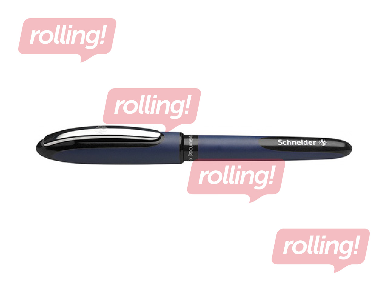 Rolleris Schneider One Business, melns, 0.6mm