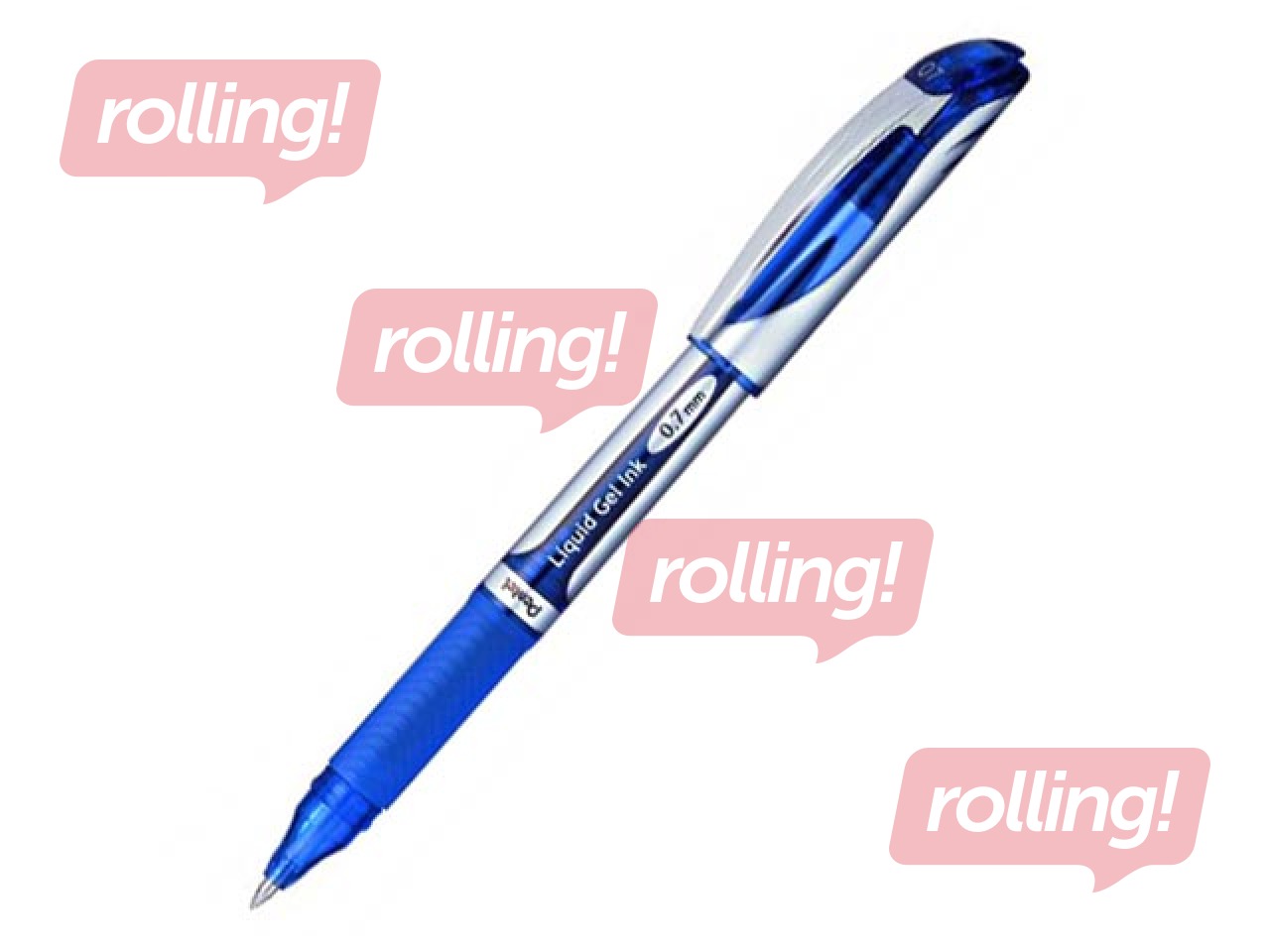 Gēla pildspalva Pentel Energel deluxe BL57, zila