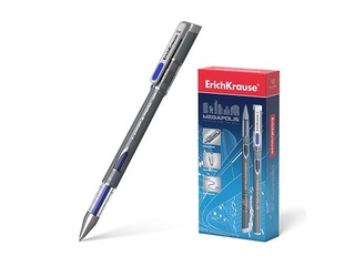 Gel ink pen ErichKrause Megapolis, blue