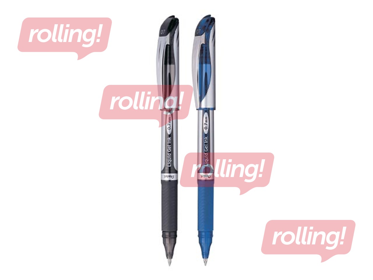 Gēla pildspalva Pentel Energel deluxe BL57, melna