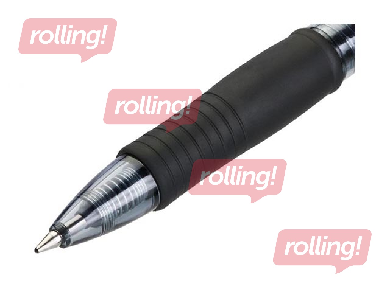 Gēla pildspalva PILOT G-2, 0.7mm, melna tinte