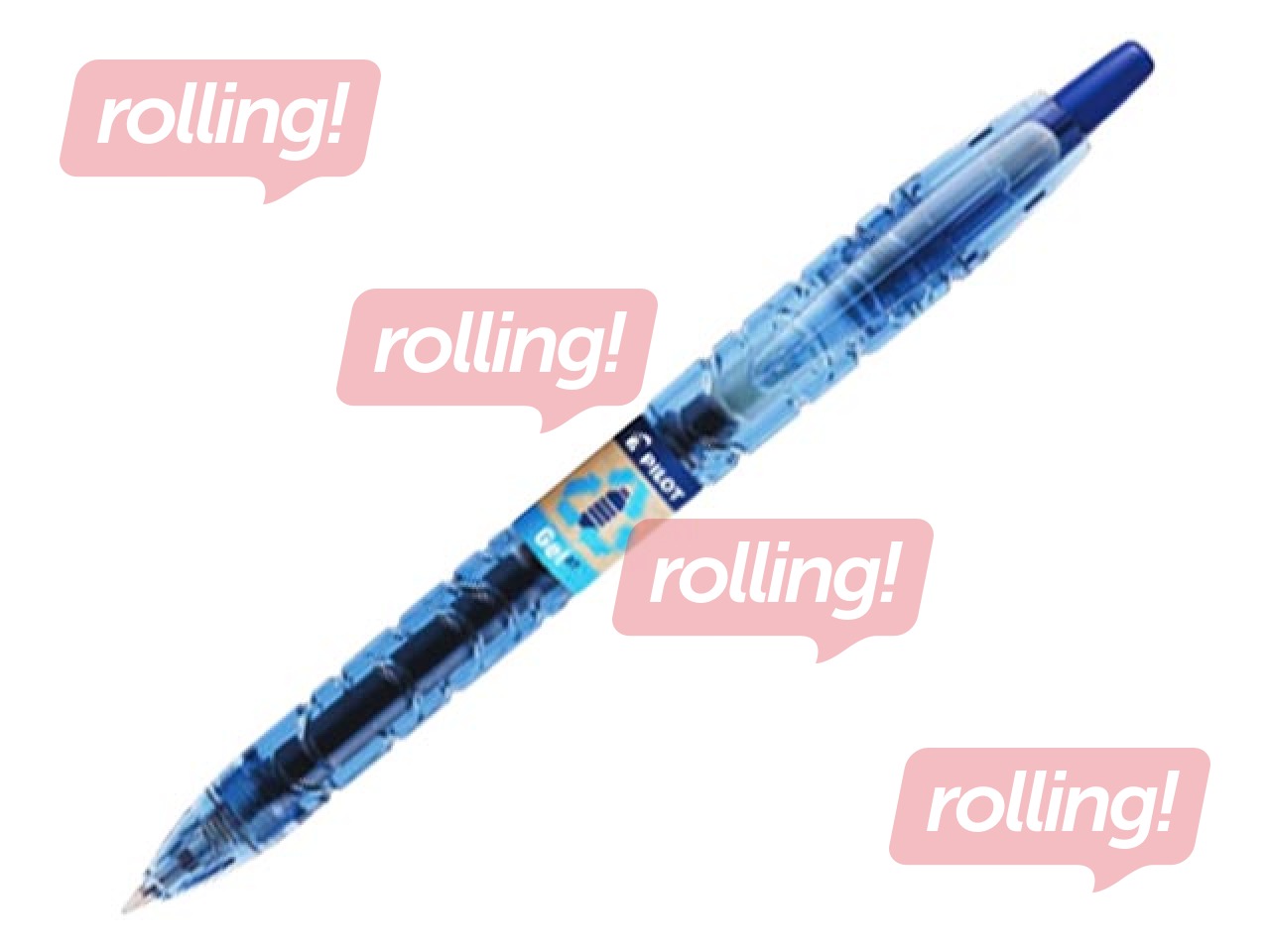 Gel pen Pilot B2P, 0.5mm, black ink