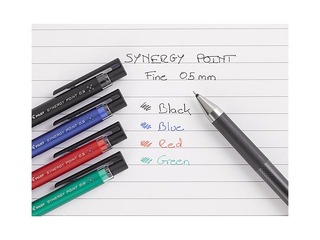 Gēla pildspalva Pilot, Synergy Point, sarkana tinte, 0.25mm